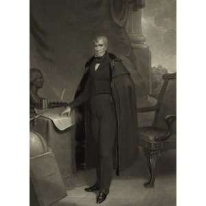 William Henry Harrison  Late President of the United States   16x20 