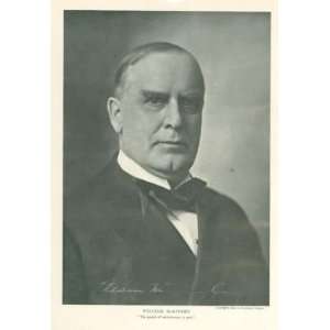  1901 Print President William McKinley: Everything Else