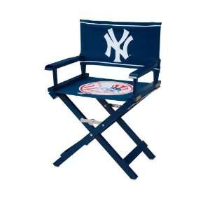   New York Yankees Ny Kids Folding Directors Chair: Home & Kitchen