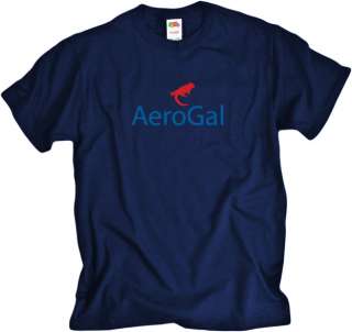 Aerogal Vintage Logo Ecuador Airline Aviation T Shirt  