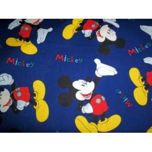 Window Curtain Valance made from MICKEY MOUSE FABRIC