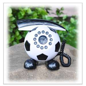   Stylish Football Shaped Novelty Cord Phone Home use Wired Telephone