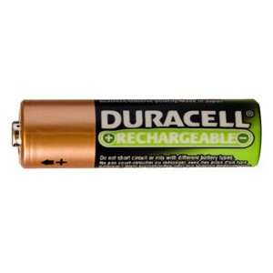   2000 mAh Duracell Low Discharge NiMH Rechargeable Battery Electronics