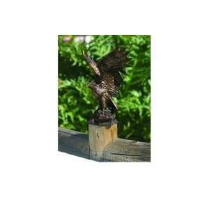  American Bald Eagle Bronze Sculpture 10