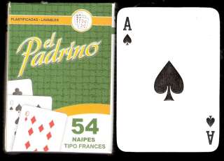 GODFATHER rare PLAYING CARDS SET with joker ARGENTINA  
