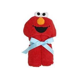  Sesame Street Elmos World Hooded Towel   Elmo Baby