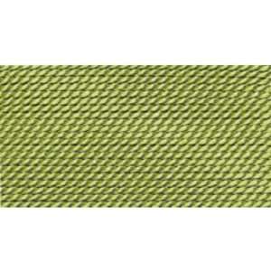  Nylon Beading Thread, Jade Green, Size 12, 0.98 