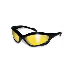 Global Vision Neptune Safety Glasses With Yellow Lenses Meet ANSI Z87 