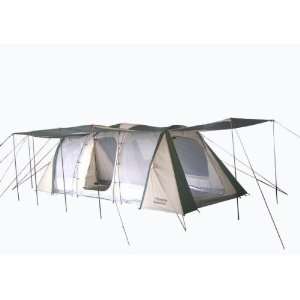  Sarengo 10 Man Family Camping Tent XXL Rooms NEW: Sports 
