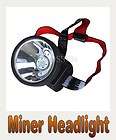   LED Miner Headlight Flashlight Headlamp for Mining Hunting Camping