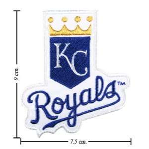  3pcs Kansas City Royals Logo Emrbroidered Iron on Patches 