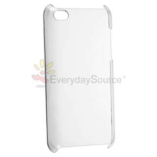   Fit Hard Case Cover+Screen Protector Film For iPod touch 4 4th G Gen