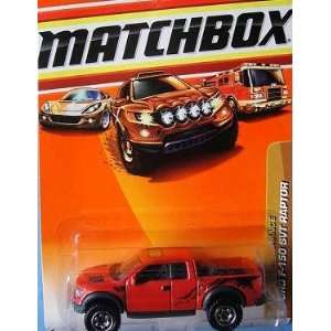  Matchbox 2010, Ford 150 SVT Raptor 85/100, Desert 