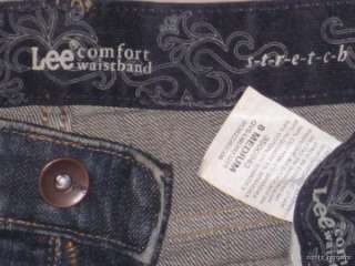 Womens Lee Jeans size 8 stretch comfort waistband  