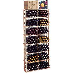 Wood Wine Bottle Rack   192 Bottles Storage Cabinet 845033050093 