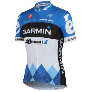  Castelli Team Garmin Barracuda Cycling Jersey L Sports 