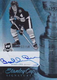 10 11 Upper Deck The Cup Stanley Cup Signatures Bobby Orr /50  