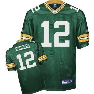  Green Bay Packers Aaron Rodgers Authentic Green Home 