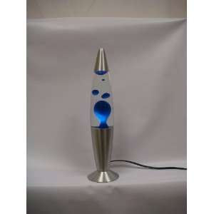  Groovy Lava Lamp Clear Liquid with Blue Gel