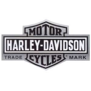    Long Bar & Shield Chrome Decal   Harley Davidson Automotive