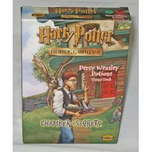  Harry Potter Card Game Chamber of Secrets Percy Weasley 