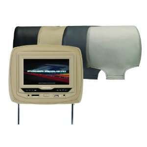   Acoustik OW HDVD73BK 7 in. Univ Headrest Wide Monitor with DVD   Black