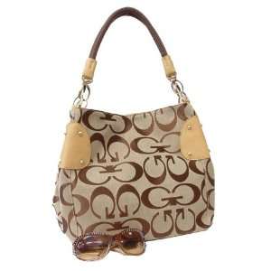  Designer Stylish Signature Hobo Handbag (AZ2094) 