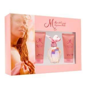 Mariah Carey Luscious Pink 3 Pcs. Gift Set (1.7 Oz Edp + 3.3 Oz Body 