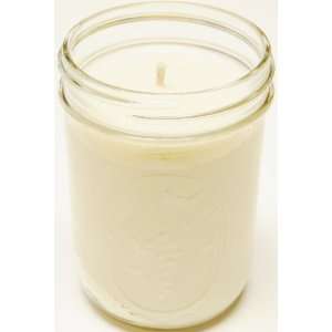  Homemade 16oz Mason Jar Soy Candle   Vanilla Hazelnut 