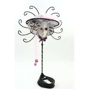  Masquerade Mask Stand Jewelry and Ring Holder R 16 