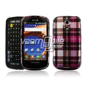  PINK BROWN PLAID DESIGN for SAMSUNG EPIC 4G Everything 