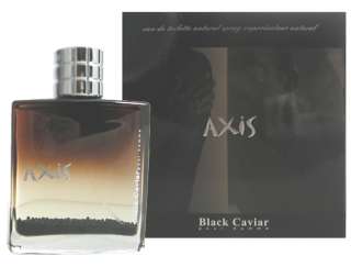 AXIS BLACK CAVIAR POUR HOMME for Men by Sense Of Space, EAU DE 