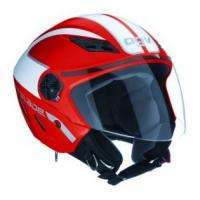 AGV Blade Multi Metro Red White Half Helmet XLarge XL  