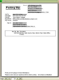 Software for    Process Orders Print Packing Slip+Labels+Confirm 