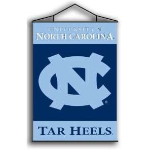    North Carolina Tarheels Indoor Banner Scroll