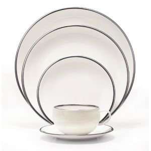  Wedgwood Plato Platinum Tea Cup Dinnerware: Home & Kitchen