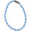Pinnacle Sports Triad Titanium Necklace   Blue / White