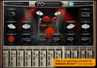 XLN Audio Reel Machines ADpak for Addictive Drums Electronic Ad Pack 
