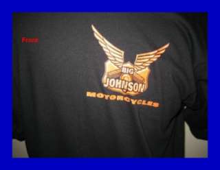 Big Johnson Motorcycles T Shirt XL Mint  