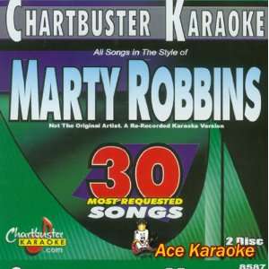  Chartbuster Karaoke CDG CB8587   Marty Robbins   30 Most 