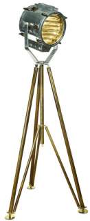  Tripod Signal Floor Lamp 77 Navy Ships Authentic Models New  
