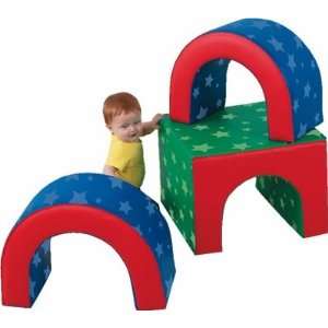   Tunnel Trilogy with Pattern by Childrens Factory Toys & Games
