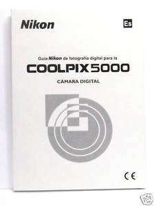 Nikon Coolpix 5000 *Original Manual* (Spanish)  