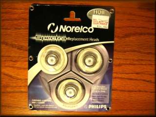 Philips Norelco HQ8 Spectra Tripleheader Replacement Heads Sealed NEW 