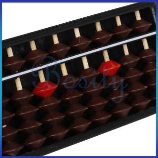   Arithmetic Soroban Calculating Tool 13 Rods Beads for School  