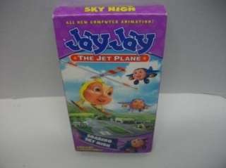 Jay Jay The Jet Plane Movie Helicopter Soaring Sky High VHS Kids 