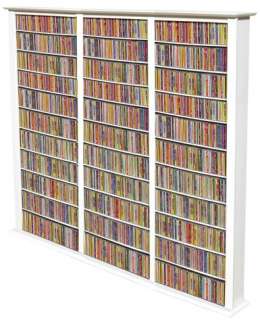 Oak 400 CD/DVD Media Storage Tower/Shelf/Bookcase  