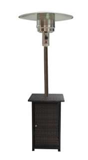 87 radiant outdoor patio heater, whicker propane, match ur outdoor 