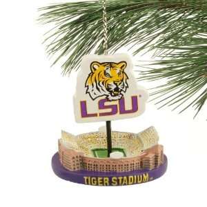  LSU Tigers Stadium Holiday Ornament