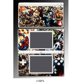   America Comic Vinyl Decal Cover Skin Protector 3 for Nintendo DS Lite